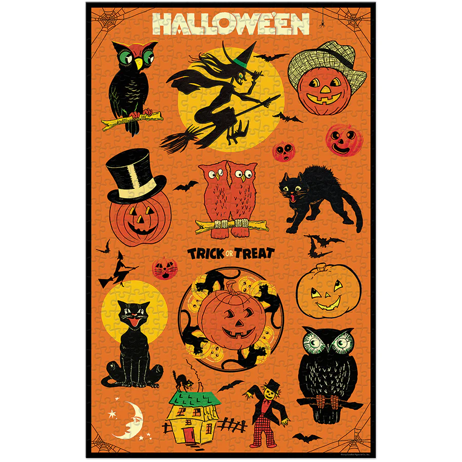 Halloween Vintage 500 Piece Puzzle - Image 3