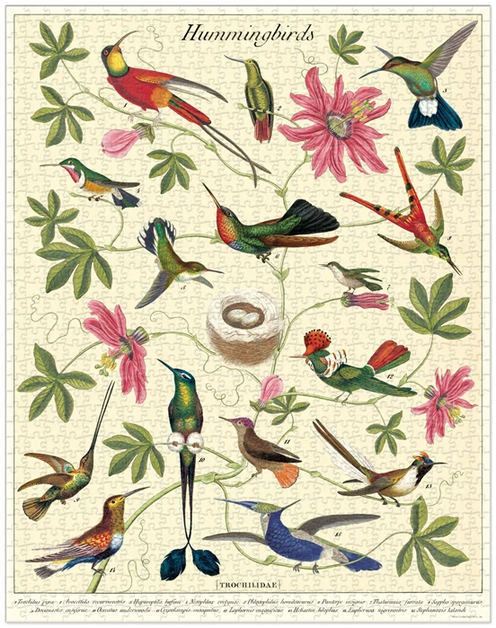 Hummingbirds 1,000 Piece Puzzle - Image 2