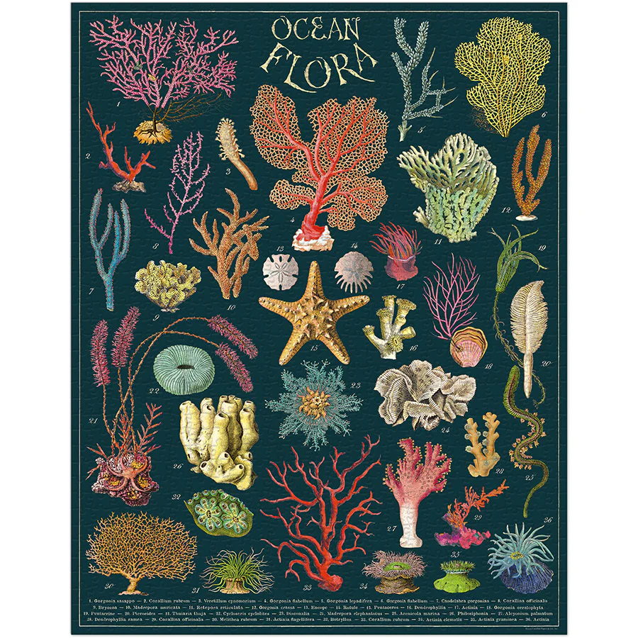 Ocean Flora 1,000 Piece Puzzle - Image 2
