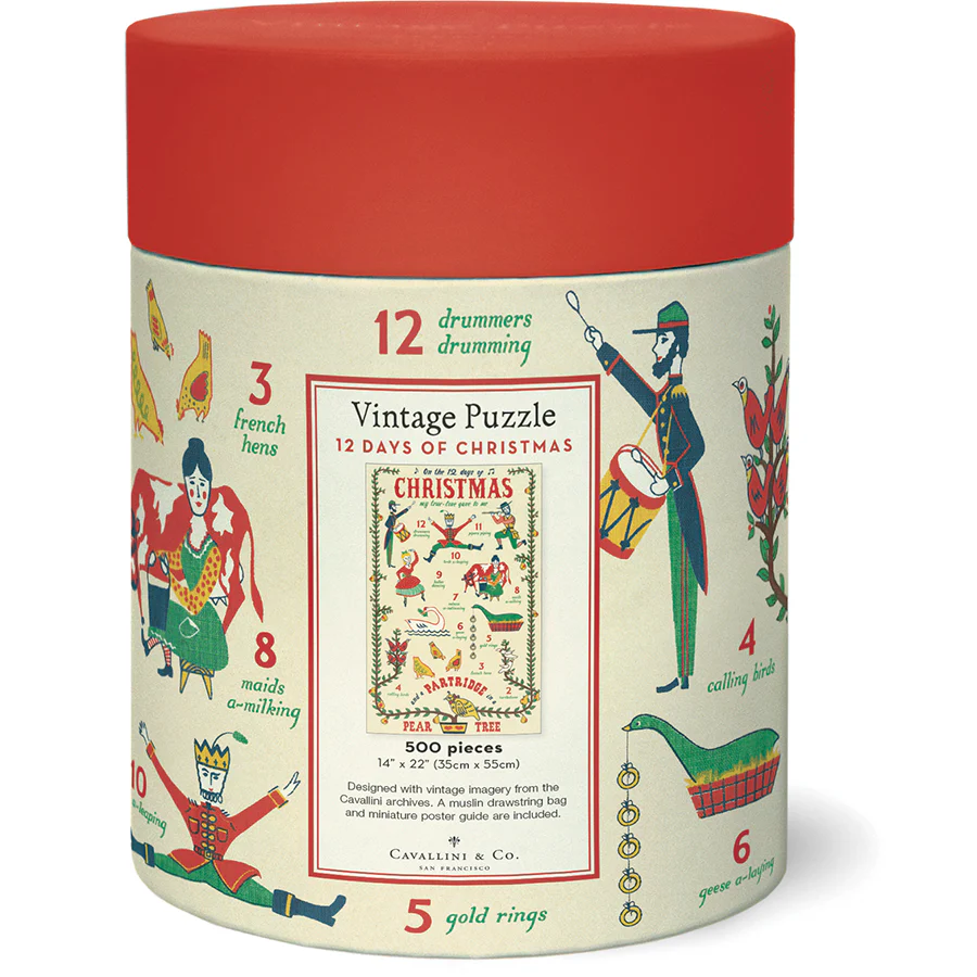 Twelve Days of Christmas 500 Piece Puzzle - Image 3