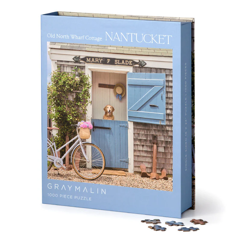 Gray Malin 1000 Piece Puzzle Book Box, Nantucket