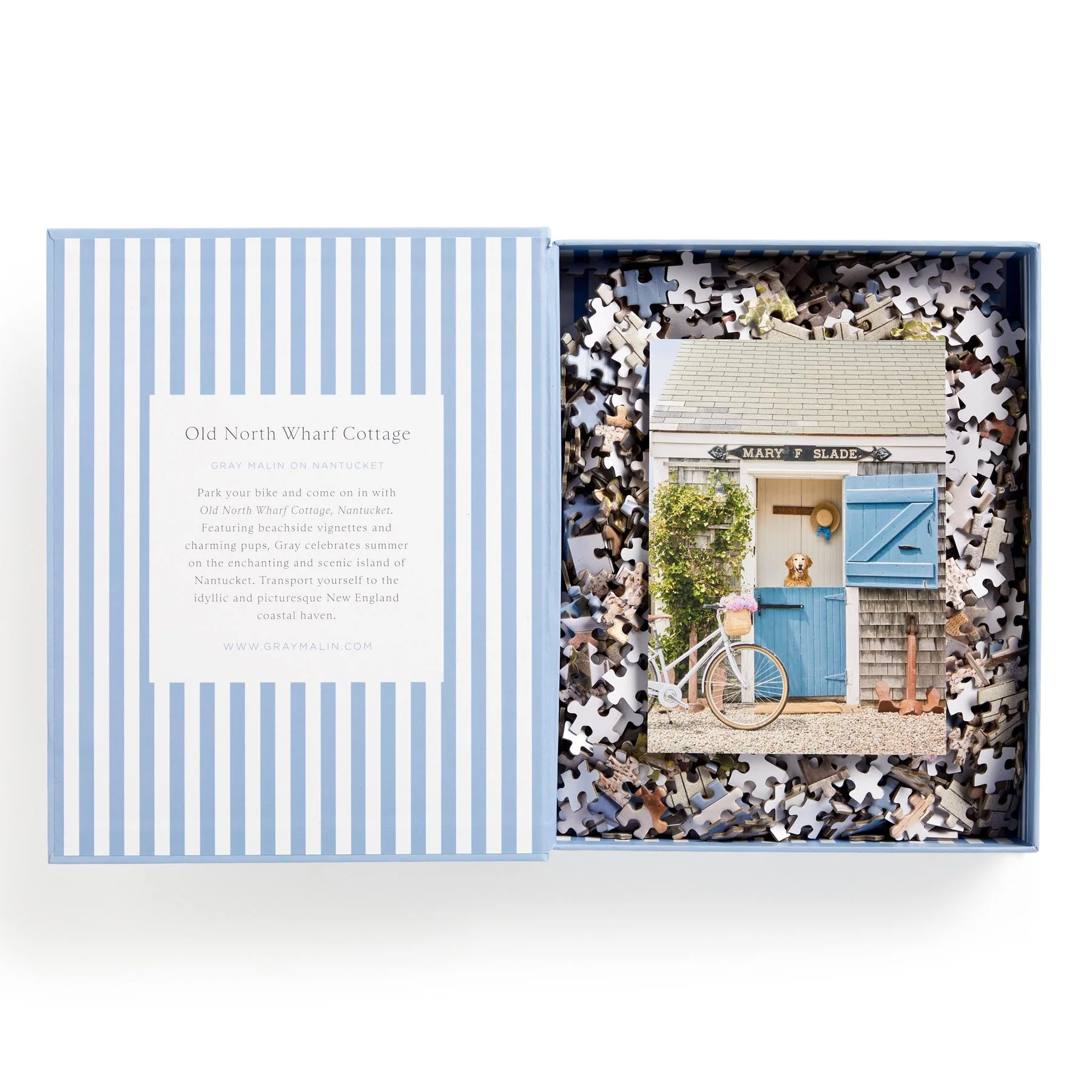 Gray Malin 1000 Piece Puzzle Book Box, Nantucket - Image 3