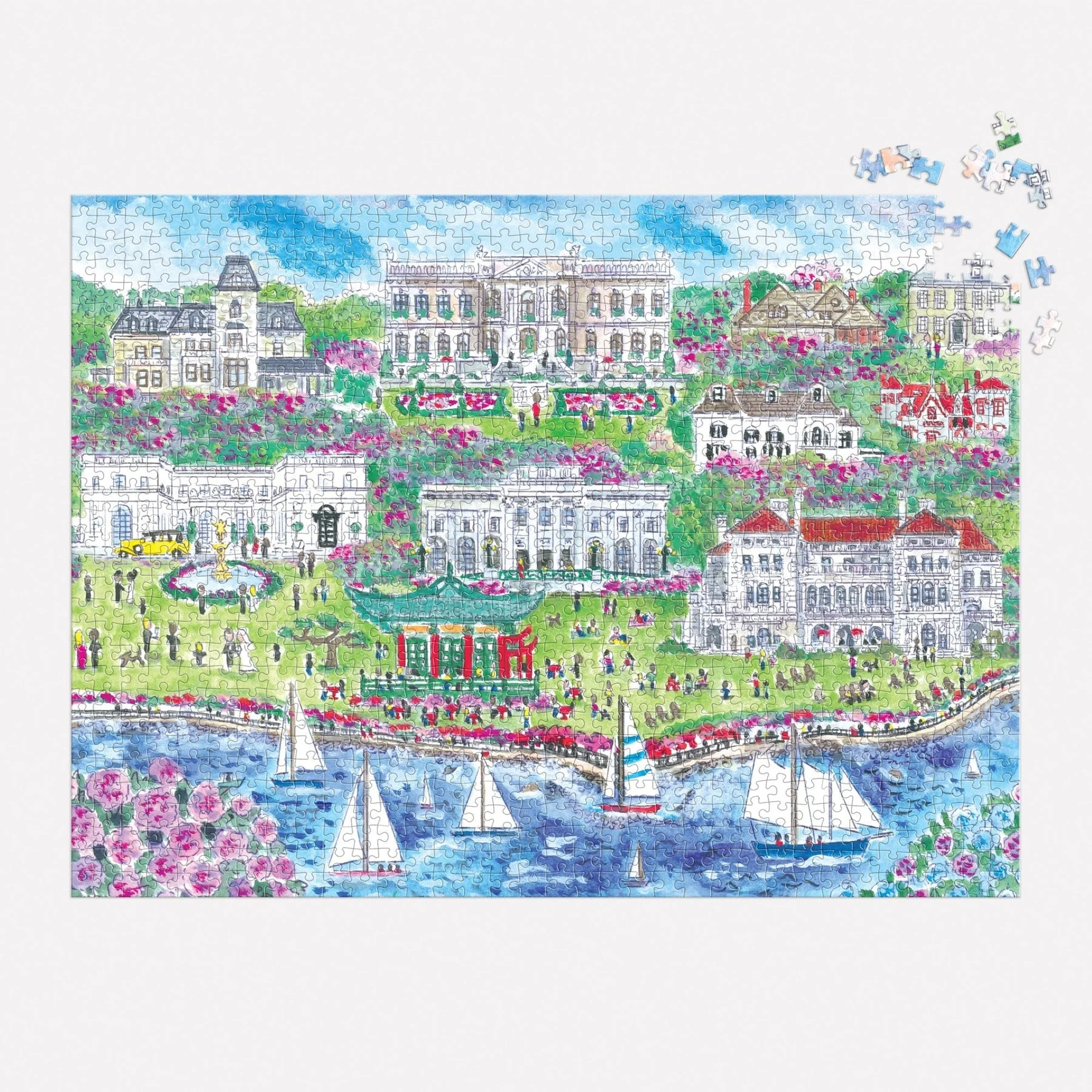 Michael Storrings Newport Mansions 1,000 Piece Puzzle - Image 2