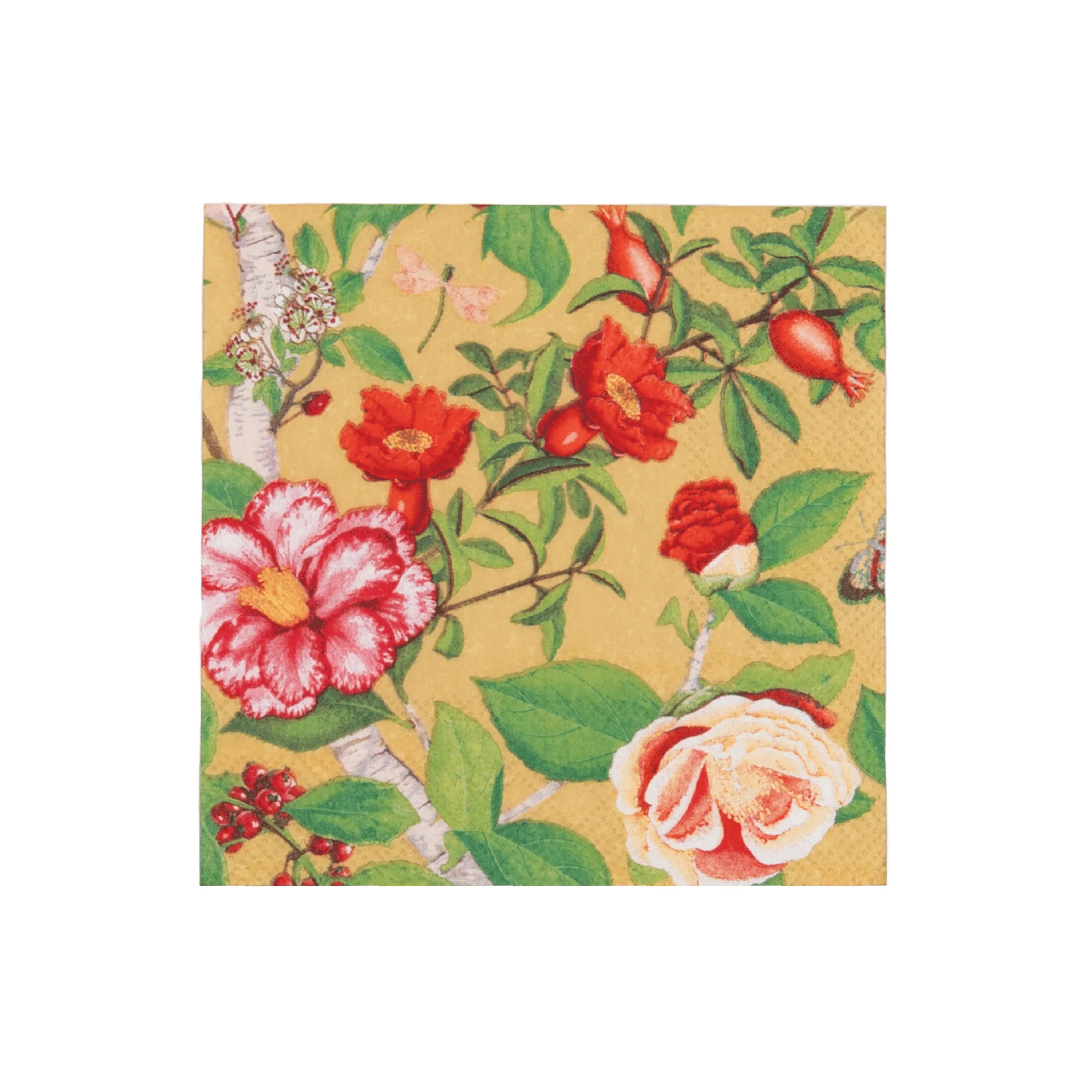 Christmas Chinoiserie Gold Napkin Collection - Image 2