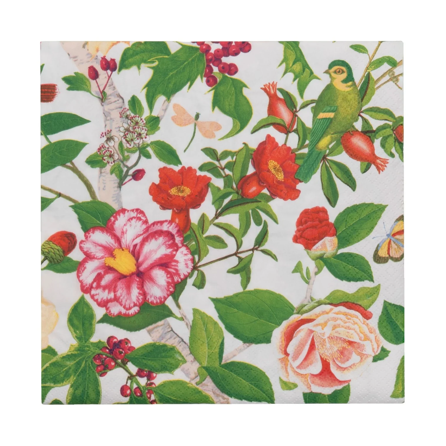 Christmas Chinoiserie White Napkin and Tabletop Collection - Image 5