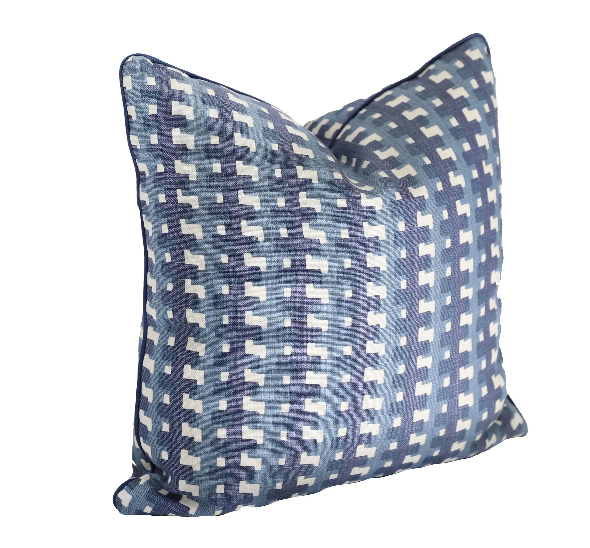 Cremaillere Indigo Pillow - Image 3