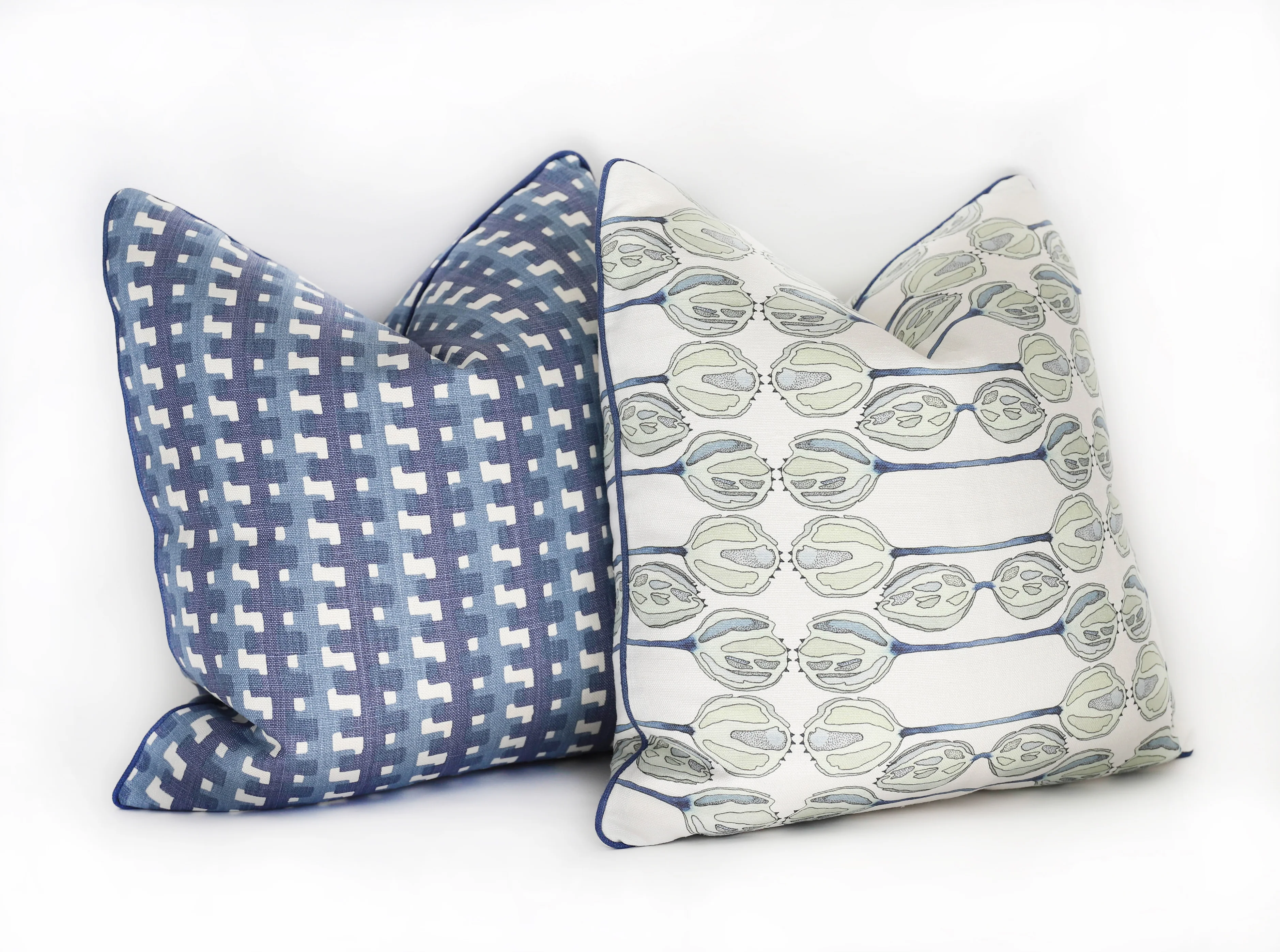 Cremaillere Indigo Pillow - Image 4