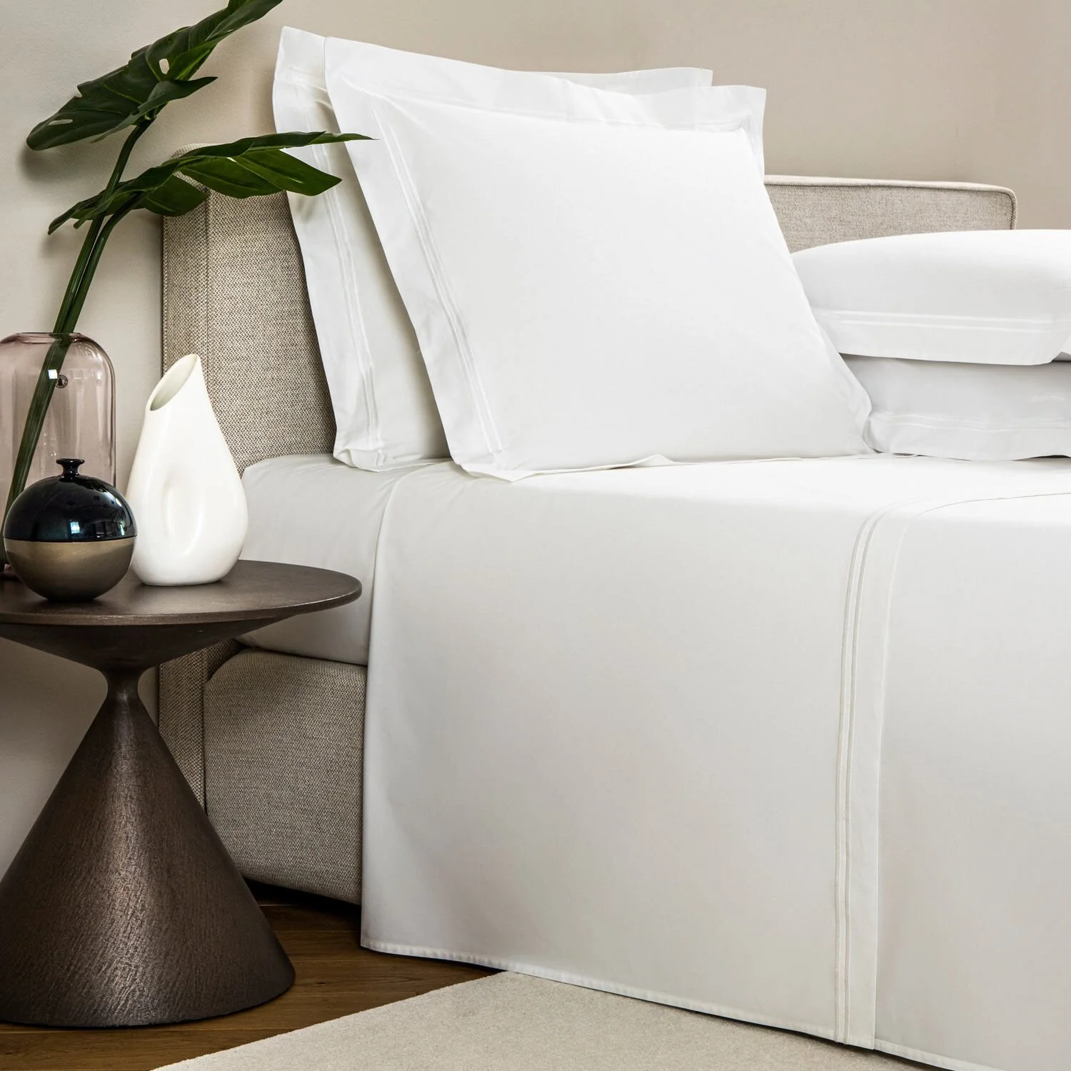 Classic White/White Bedding Collection - Image 4