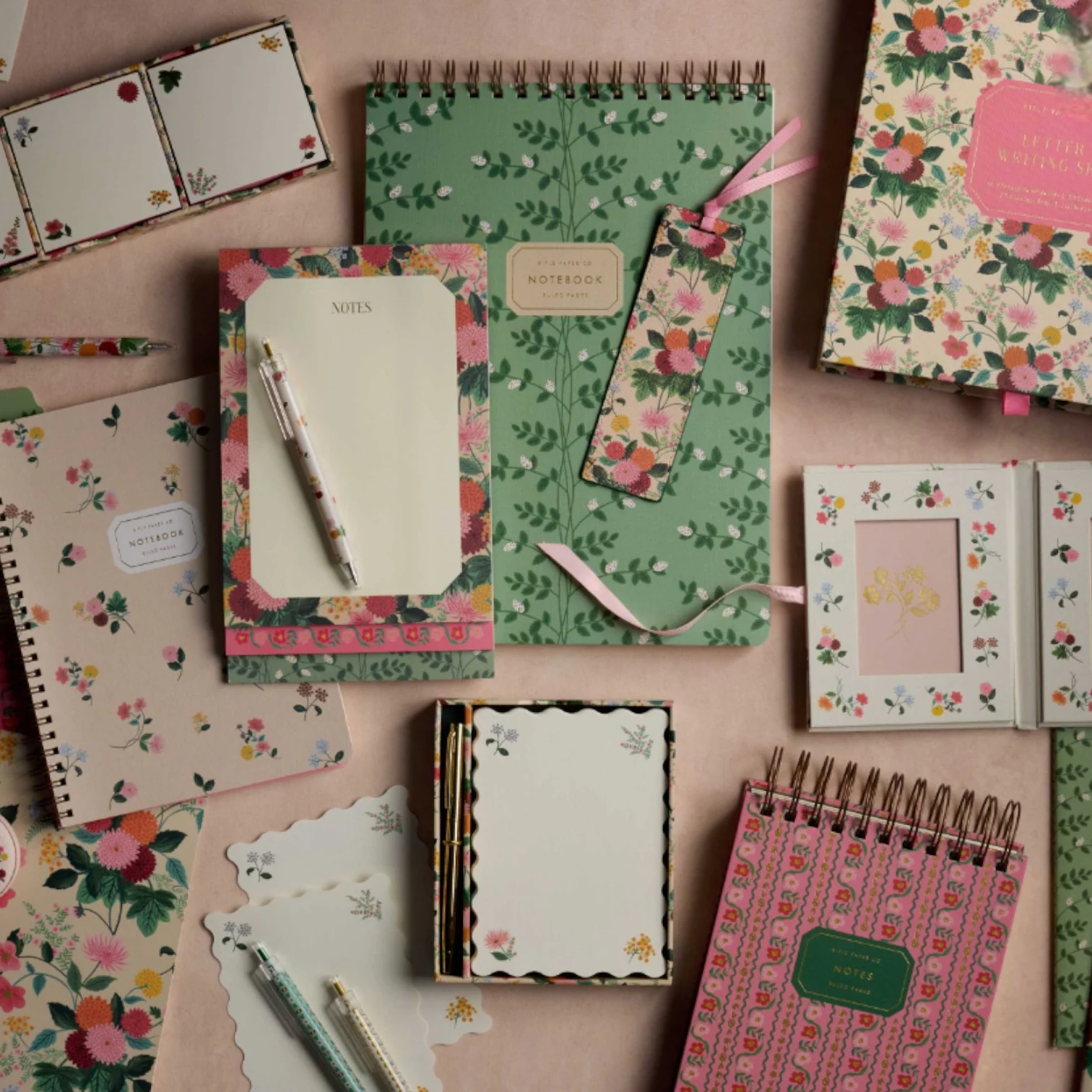 Climbing Vines Large Top Spiral Notebook - Image 2