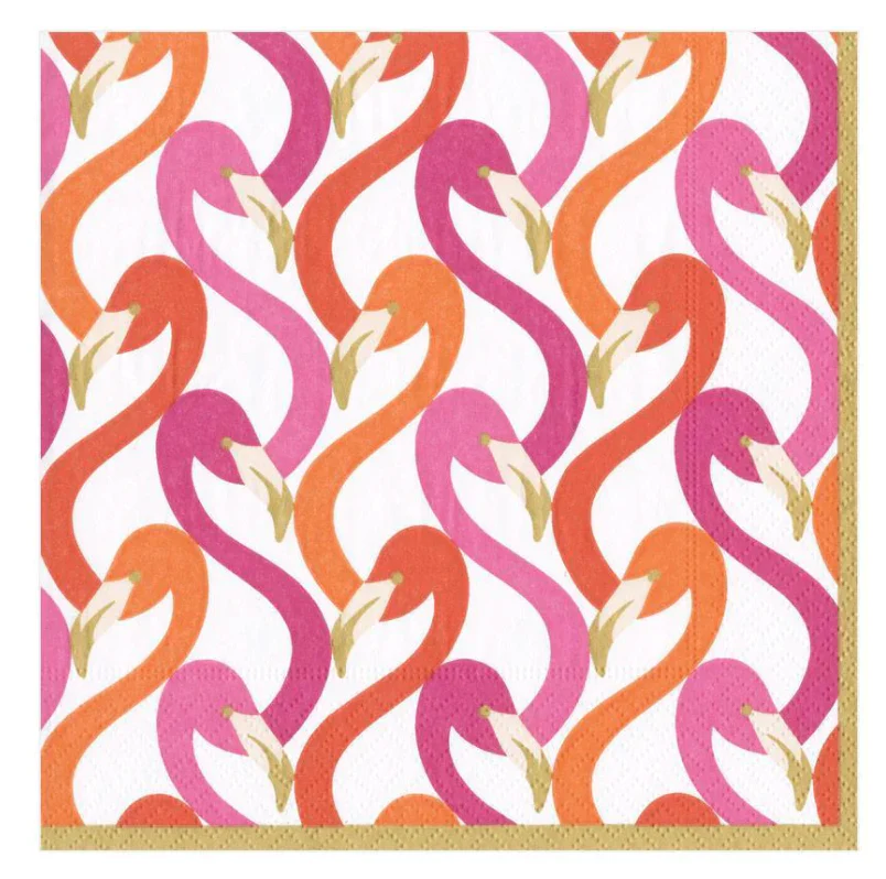 Party Flamingos Luncheon Napkins