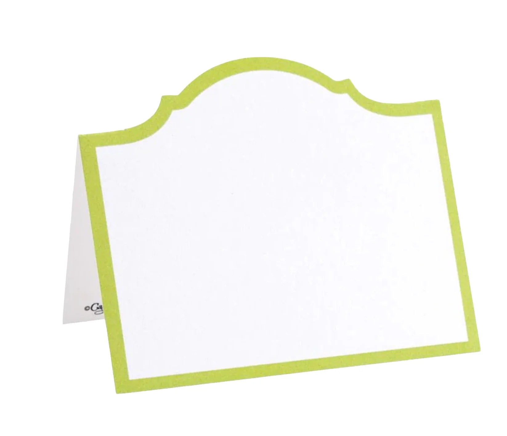 Arch Moss Green Place Card Set