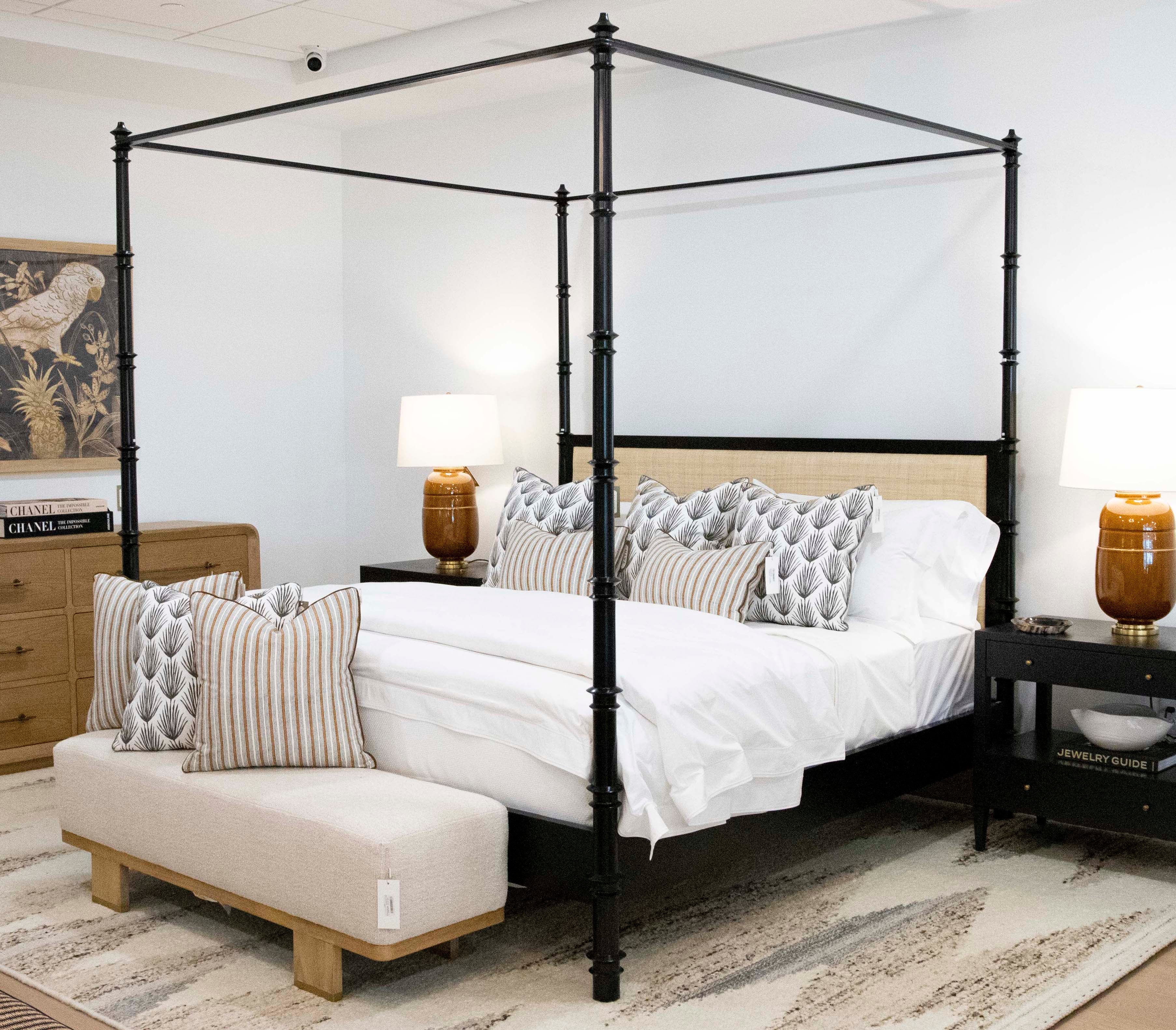 Willa Raffia King Bed - Image 3