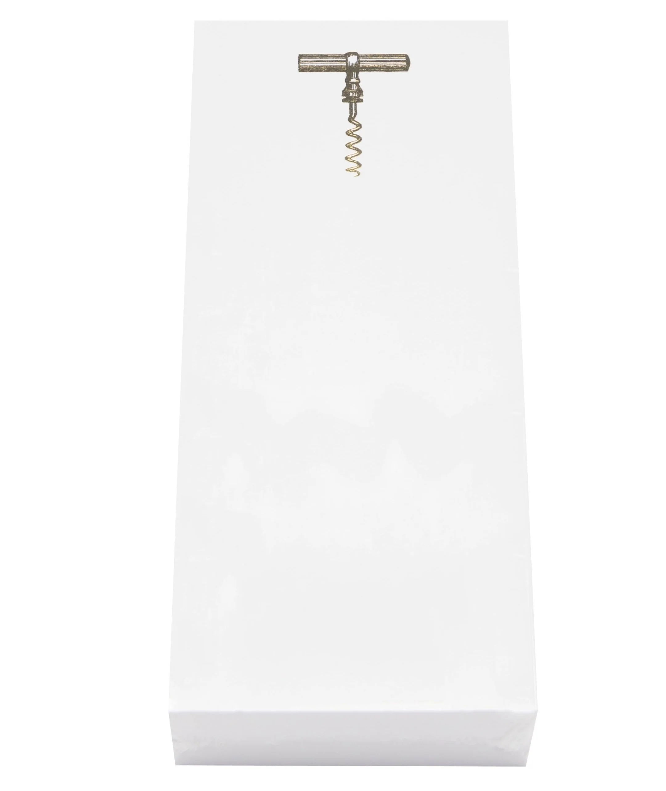 Corkscrew Skinny Notepad