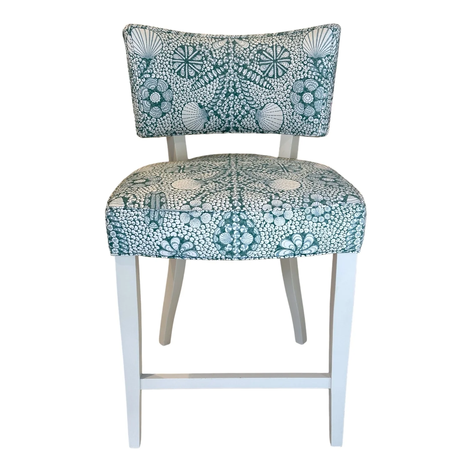 Counter Stool in Turquoise Shell Grato - Image 2