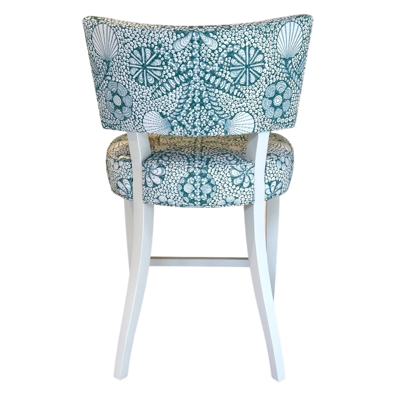 Counter Stool in Turquoise Shell Grato - Image 3