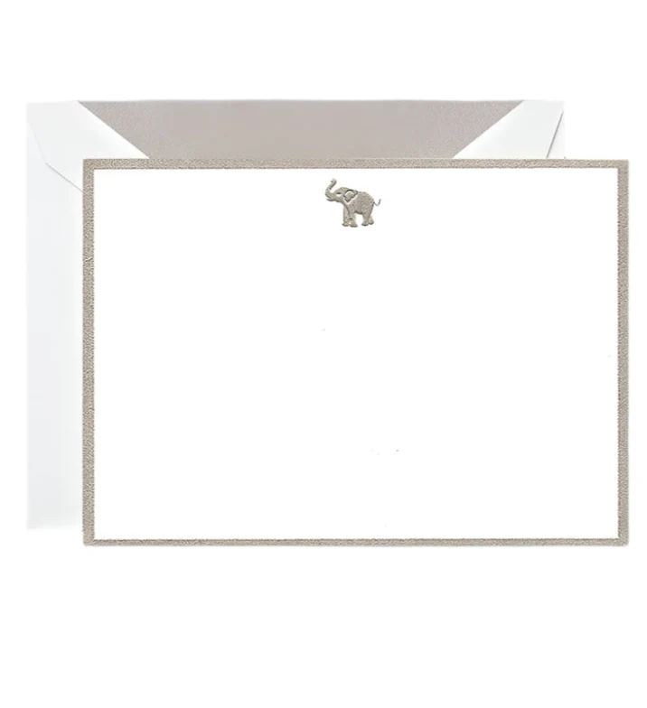 Elephant Flat Card Set
