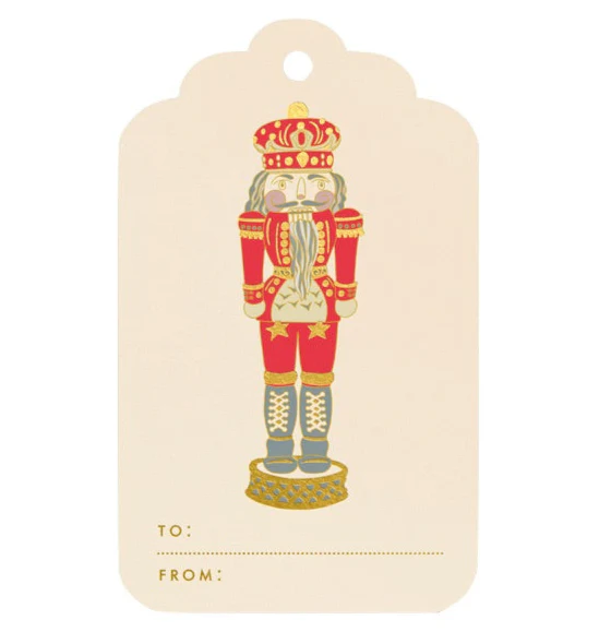Nutcracker Gift Tag Set