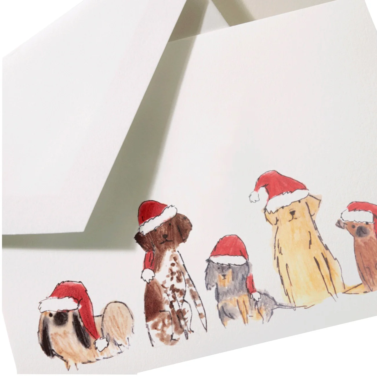 Santa Dogs Card Set - Image 2