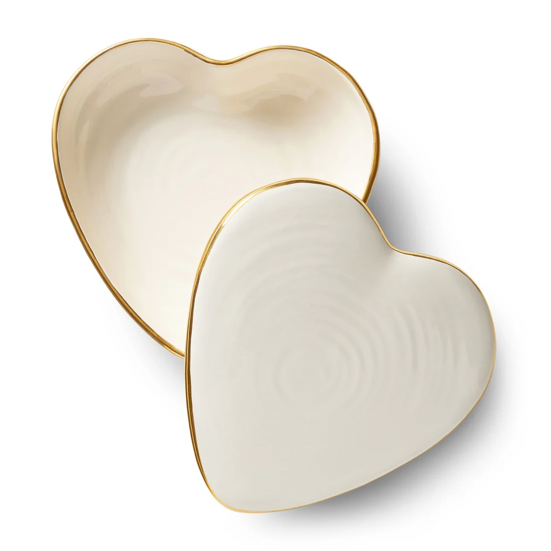 Cream Calinda Heart Box
