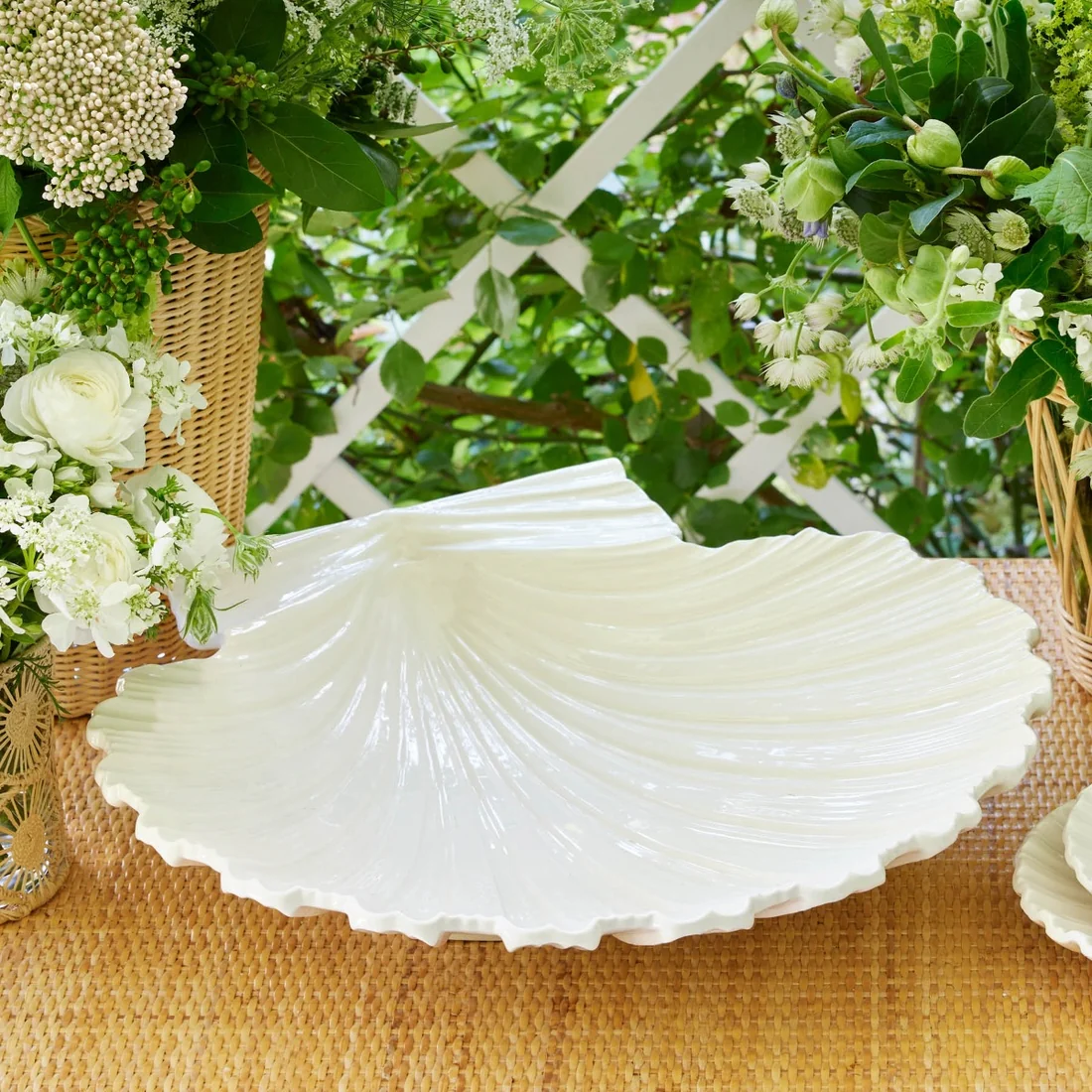 Cream Shell Platter Collection - Image 4