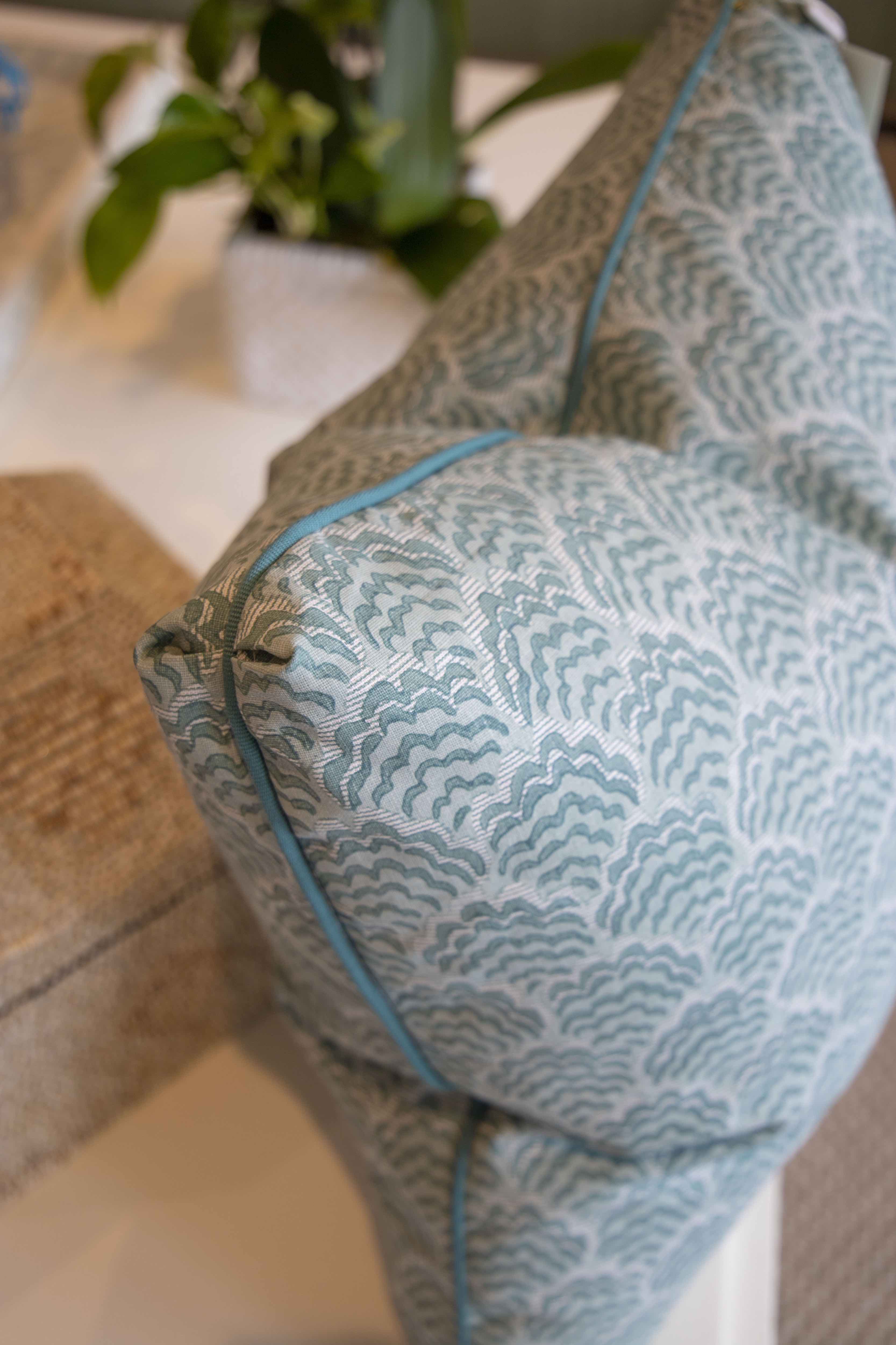 Jhinuk Teal Pillow - Image 2