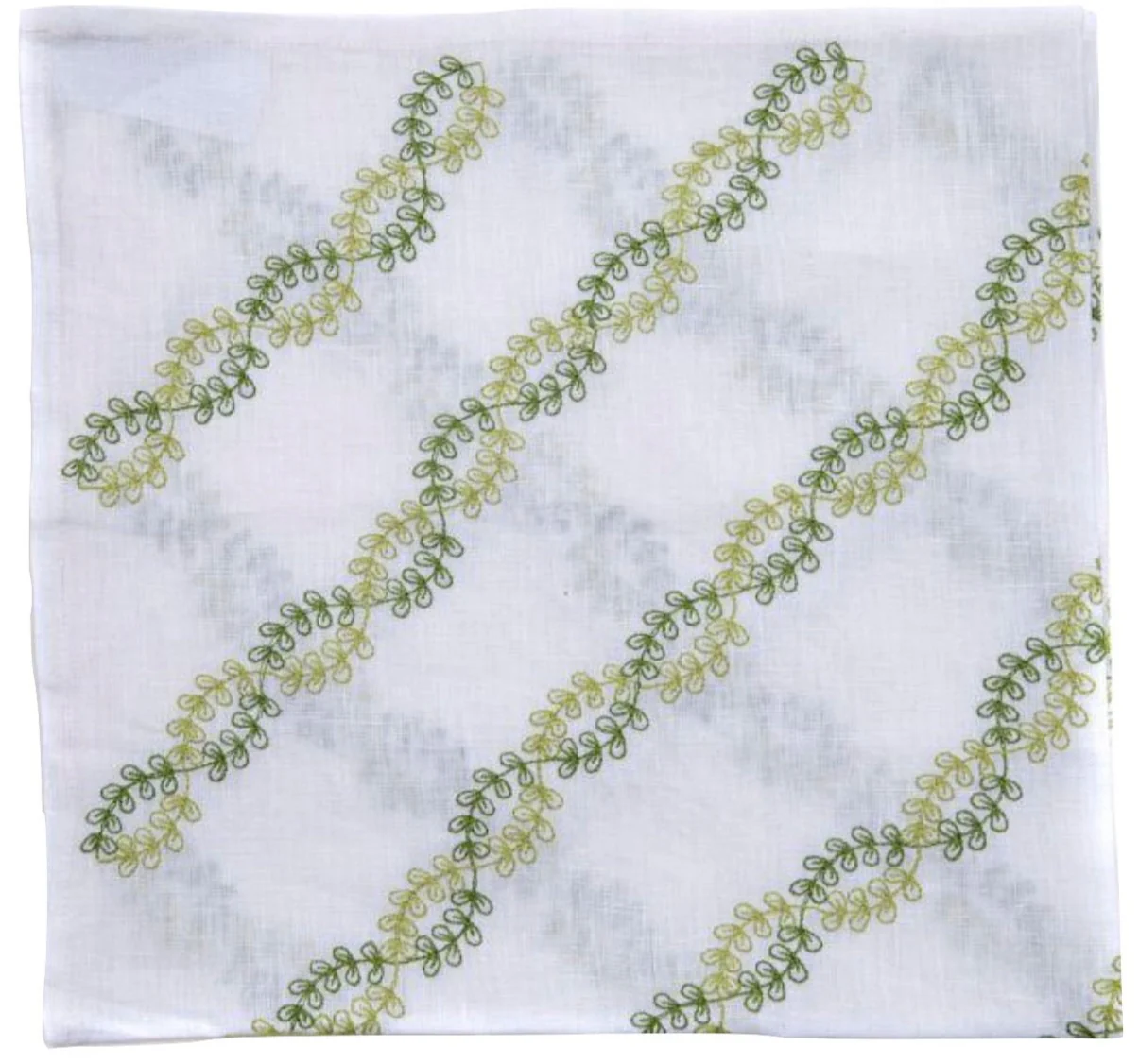 2-Tone Celadon Green Vines Napkin Set