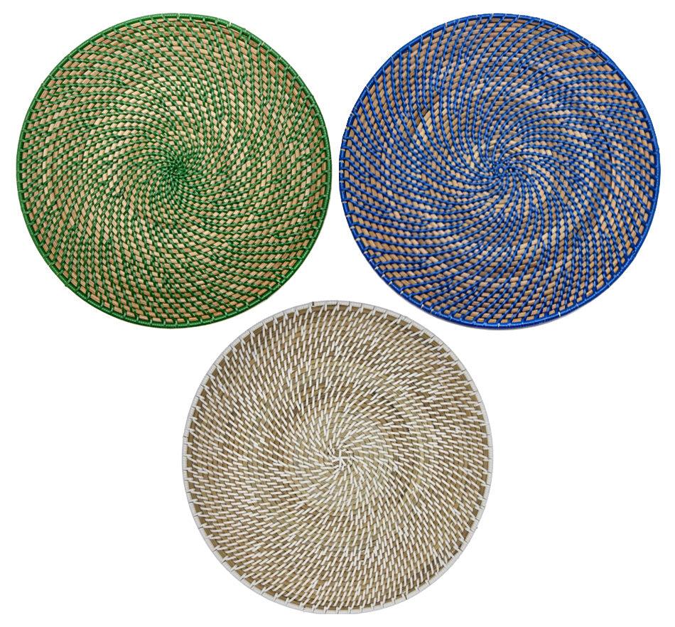 Calypso Rattan Placemat Set