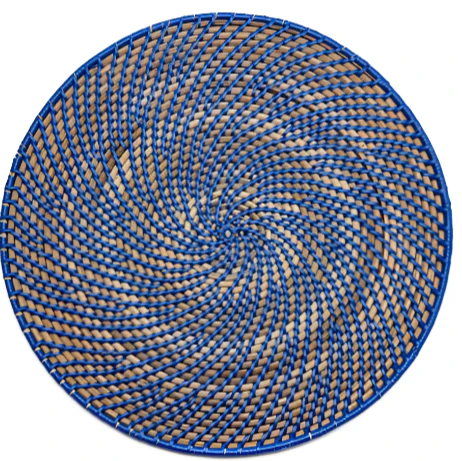 Calypso Rattan Placemat Set - Image 4