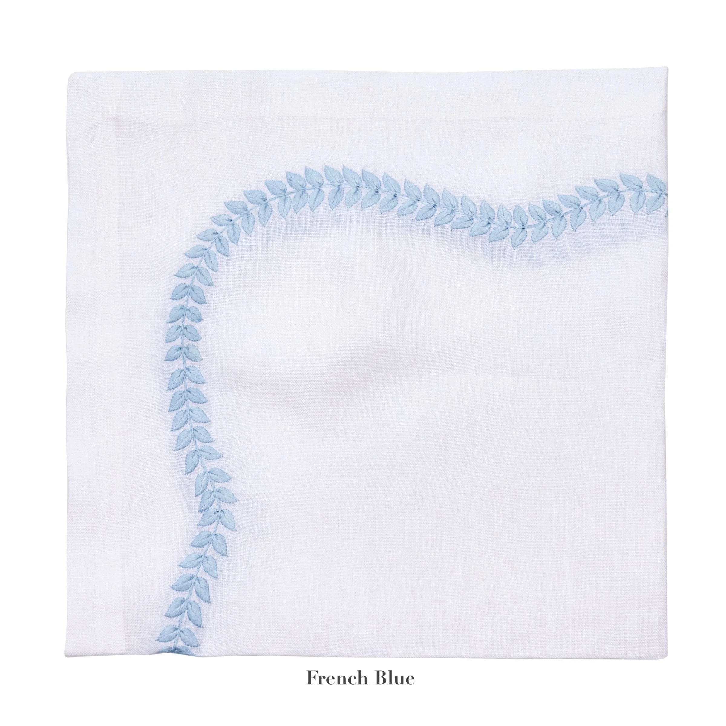 Fern Path Embroidered Napkin Set - Image 2