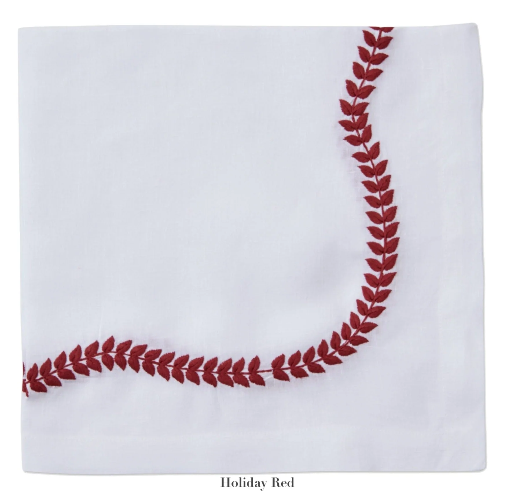 Fern Path Embroidered Napkin Set - Image 6