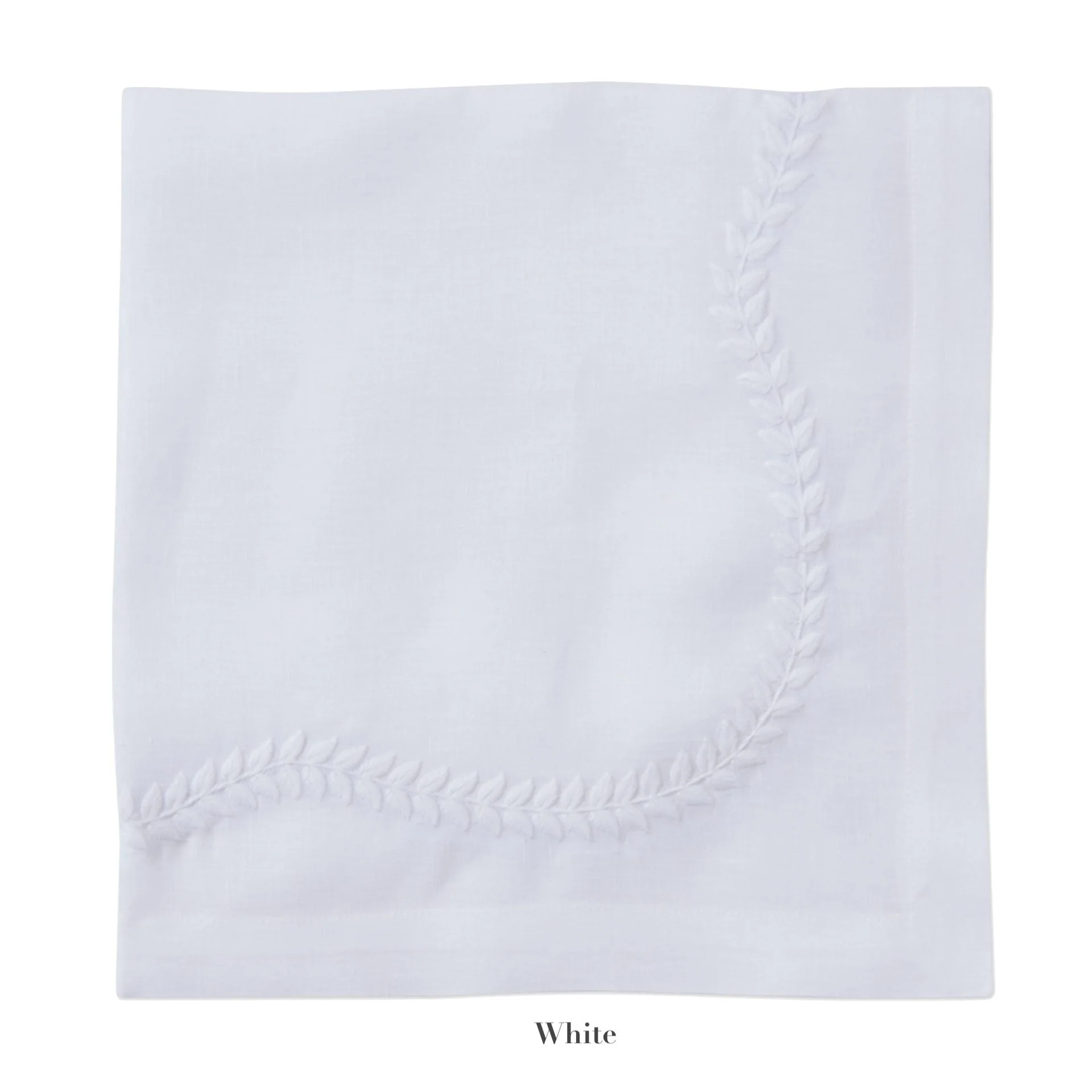 Fern Path Embroidered Napkin Set - Image 7