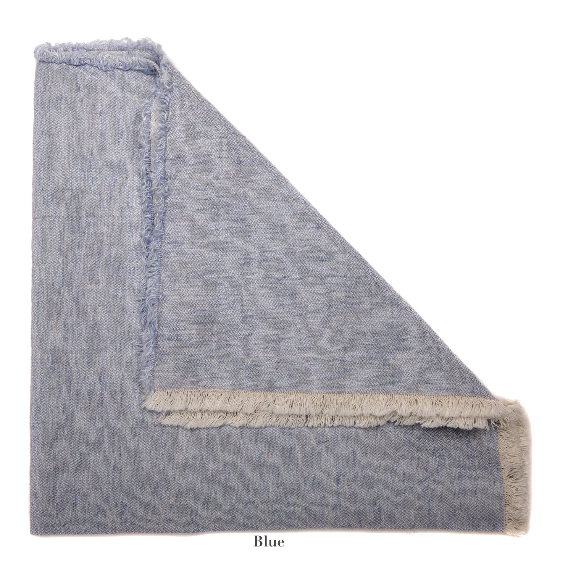 Washed Fringe Napkin Set - Image 4