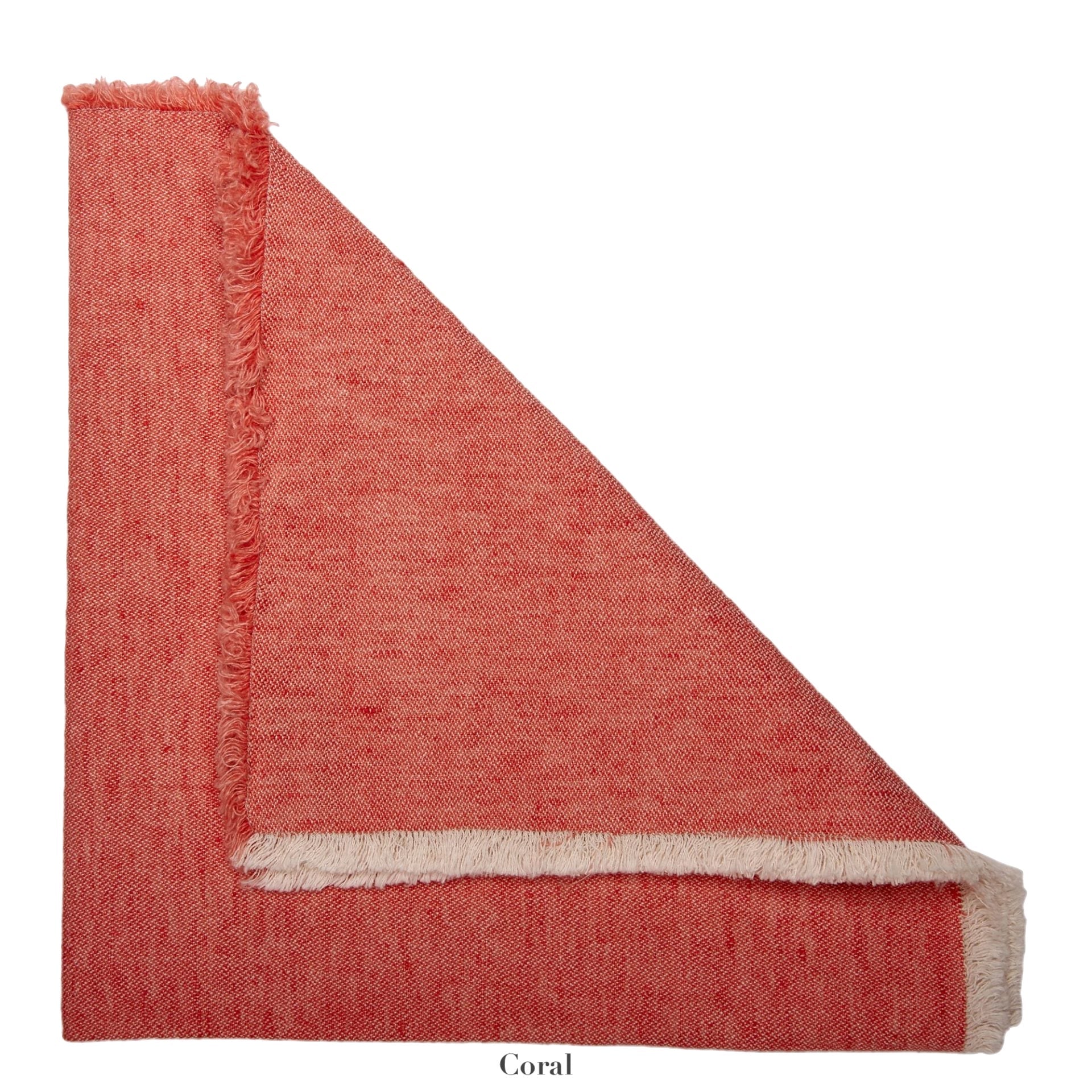 Washed Fringe Napkin Set - Image 5