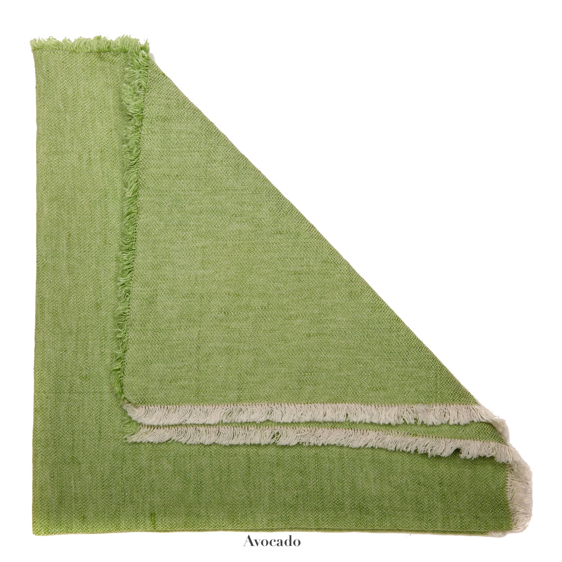 Washed Fringe Napkin Set - Image 6