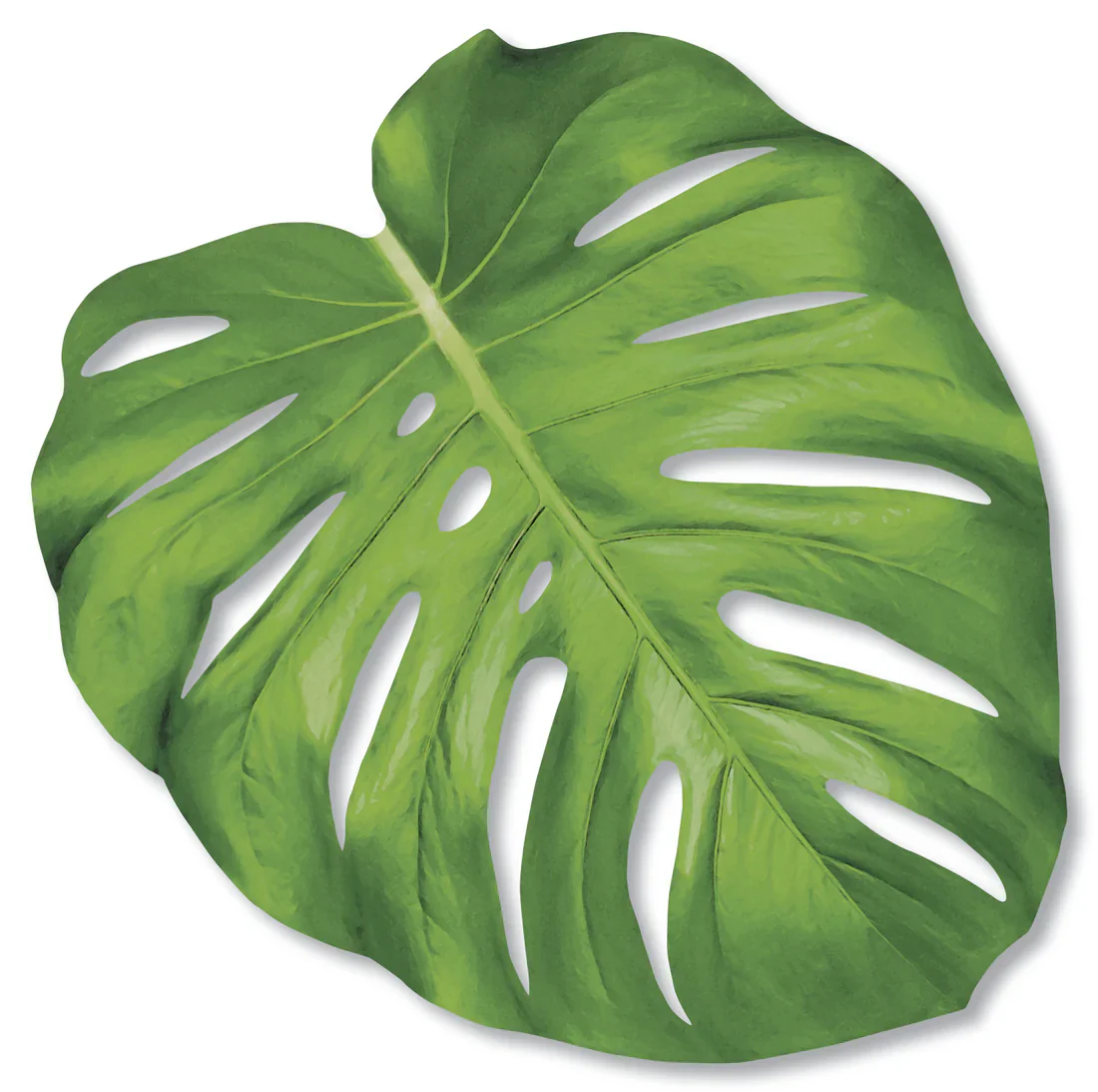 Die Cut Monstera Leaf Placemat