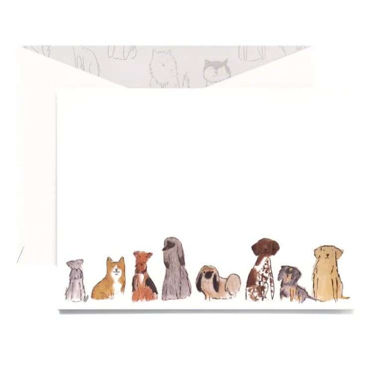 Dog Group Folded Card Set
