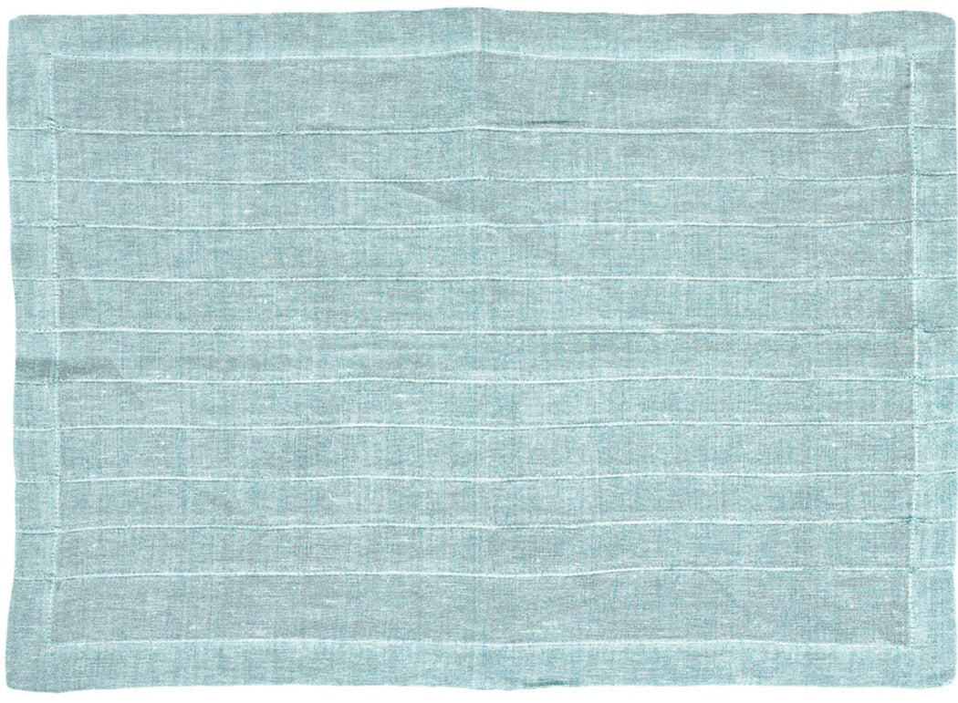 Pleated Linen Placemat Set - Image 2