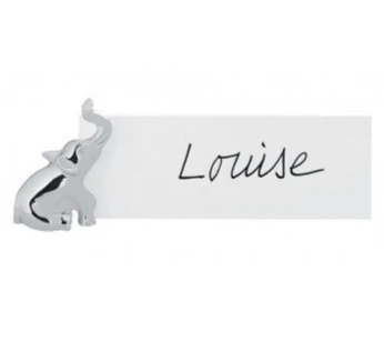 Elephant Placecard Holder Set