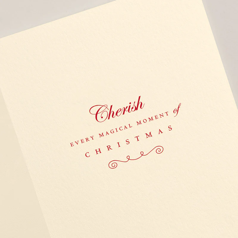 Engraved Gingerbread Cottage Card Set - Image 2