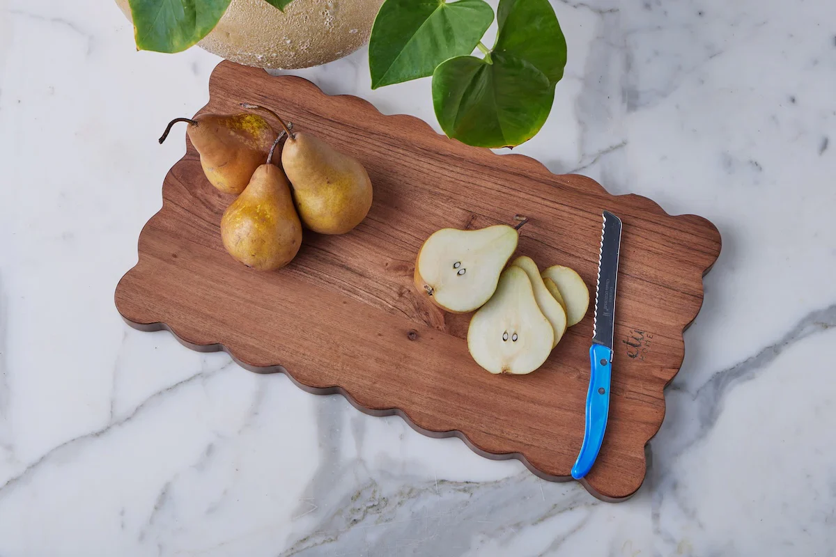 Scalloped Serving Board, Medium Rectangle - Image 2