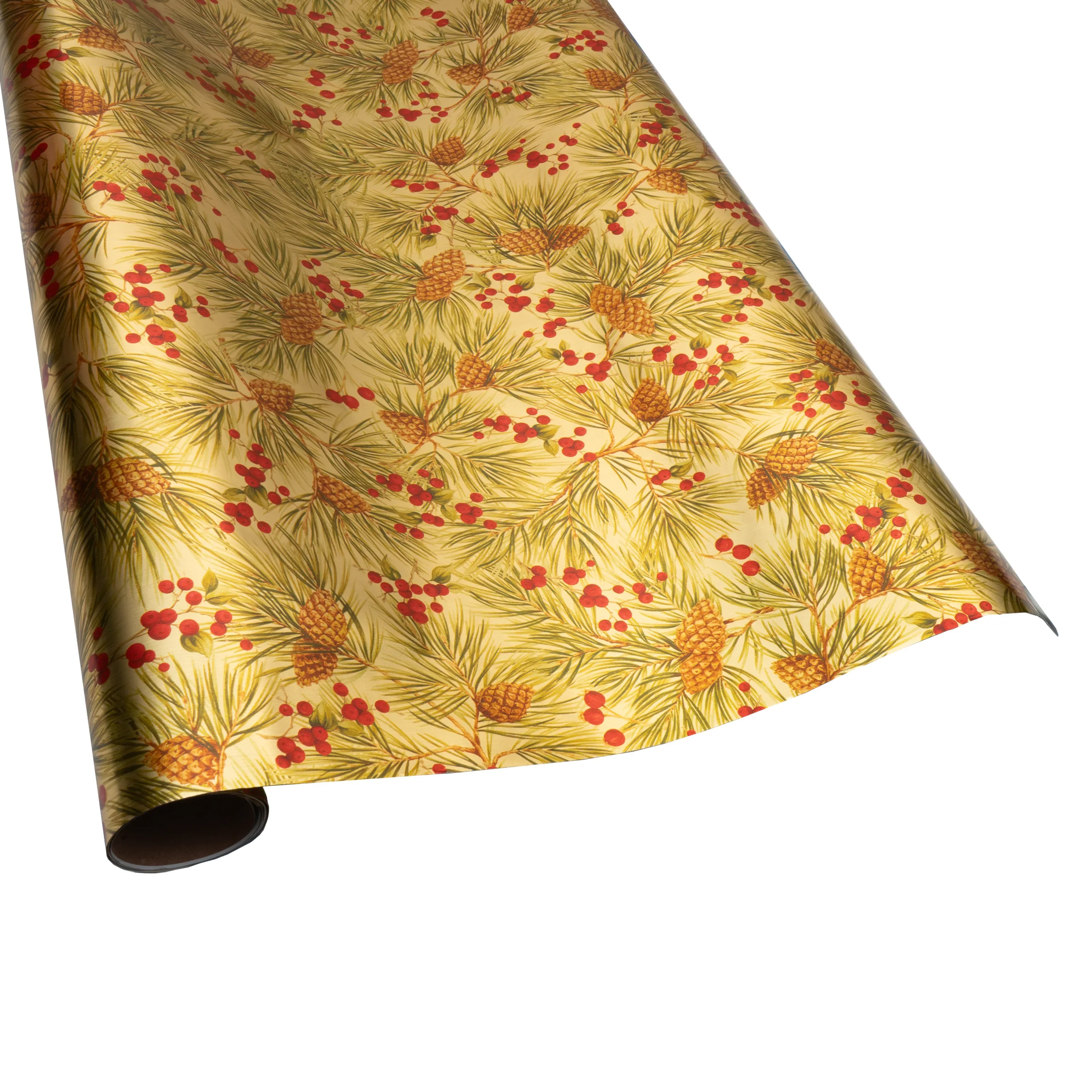 Evergreen and Berries Gold Napkin Collection - Image 5