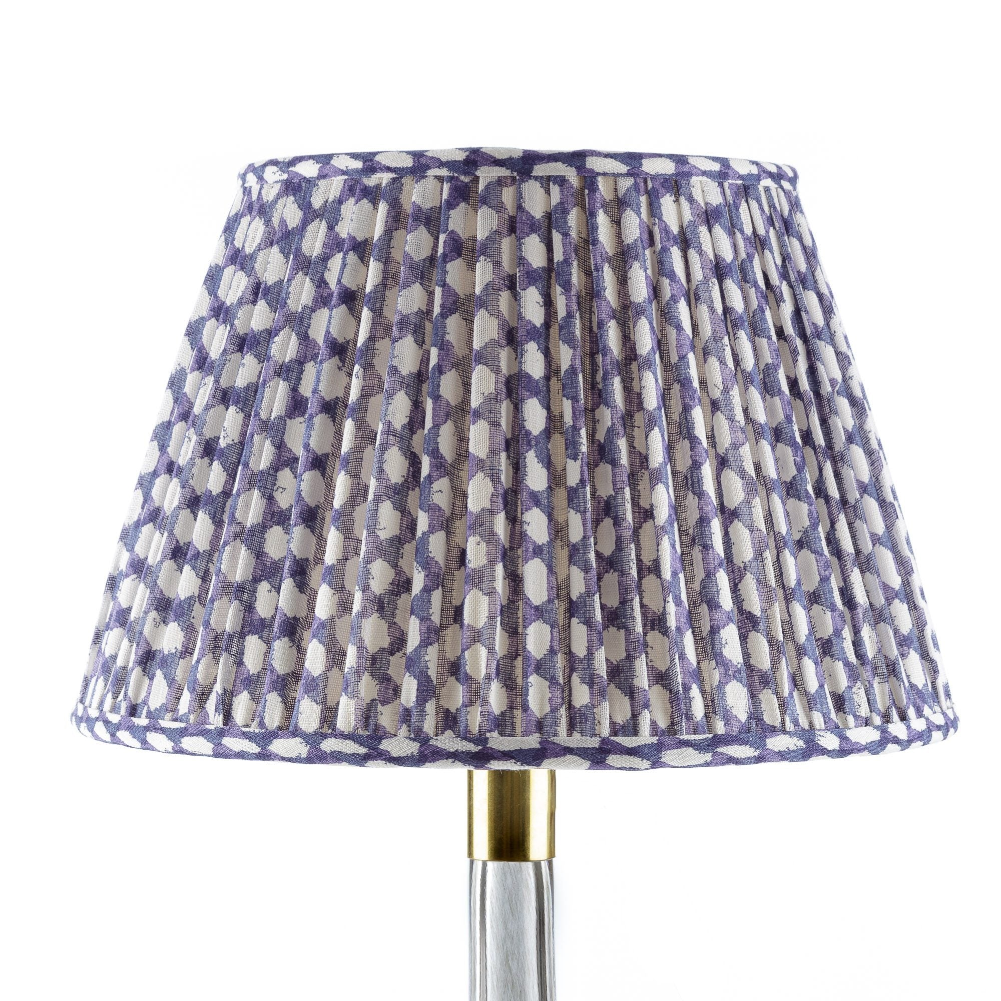Fermoie Wicker Indigo Lampshade