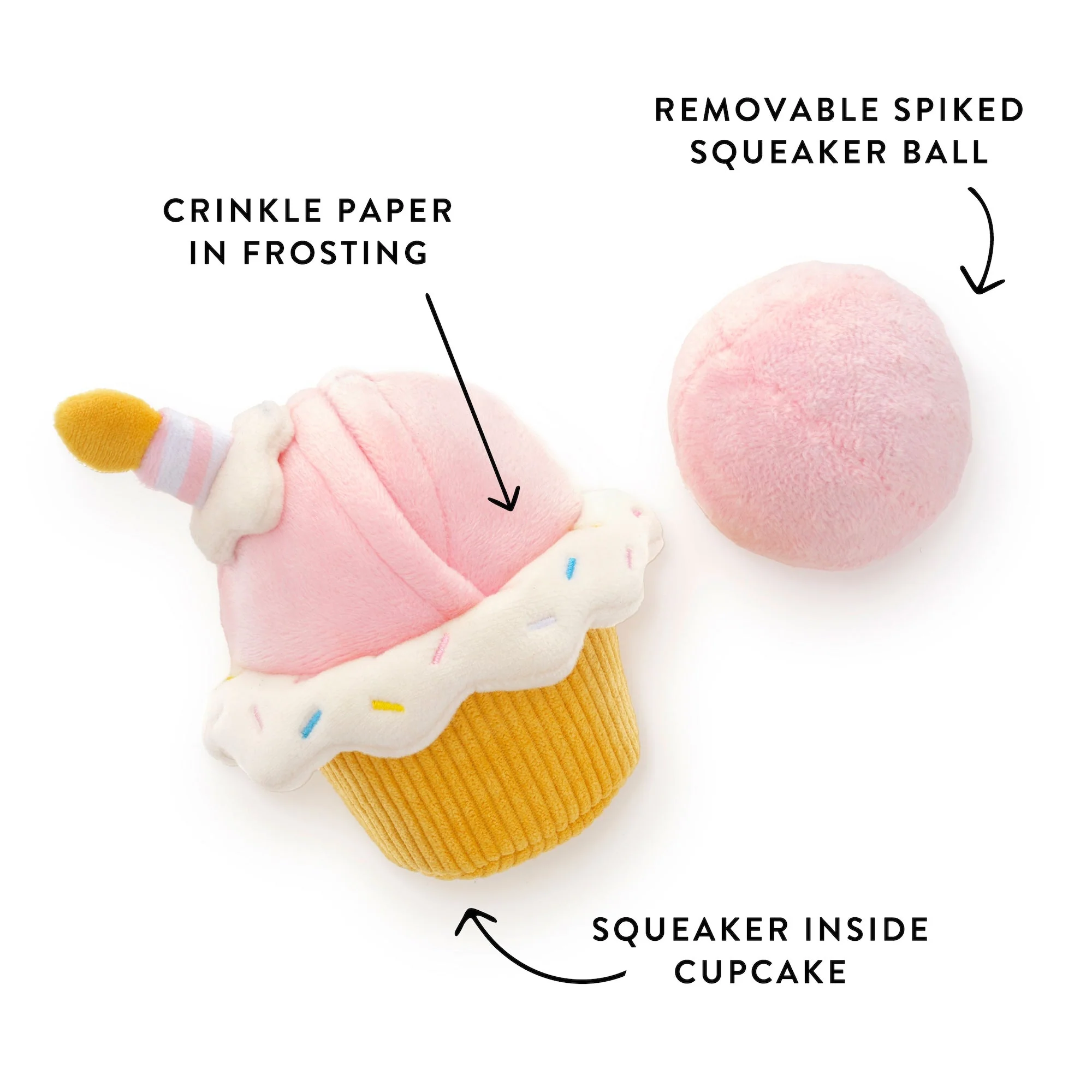 Cupcake 2-in-1 Bounce Dog Toy - Image 4