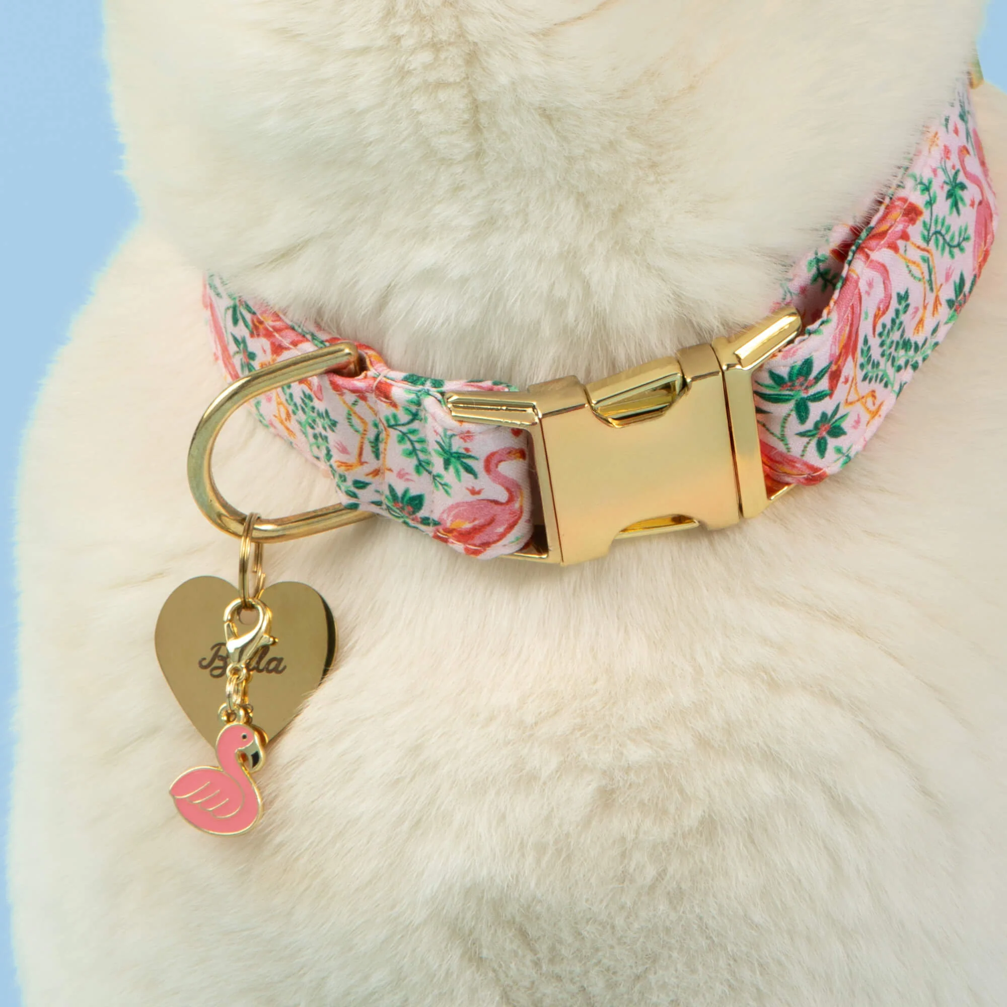 Flamingo Collar Charm - Image 3