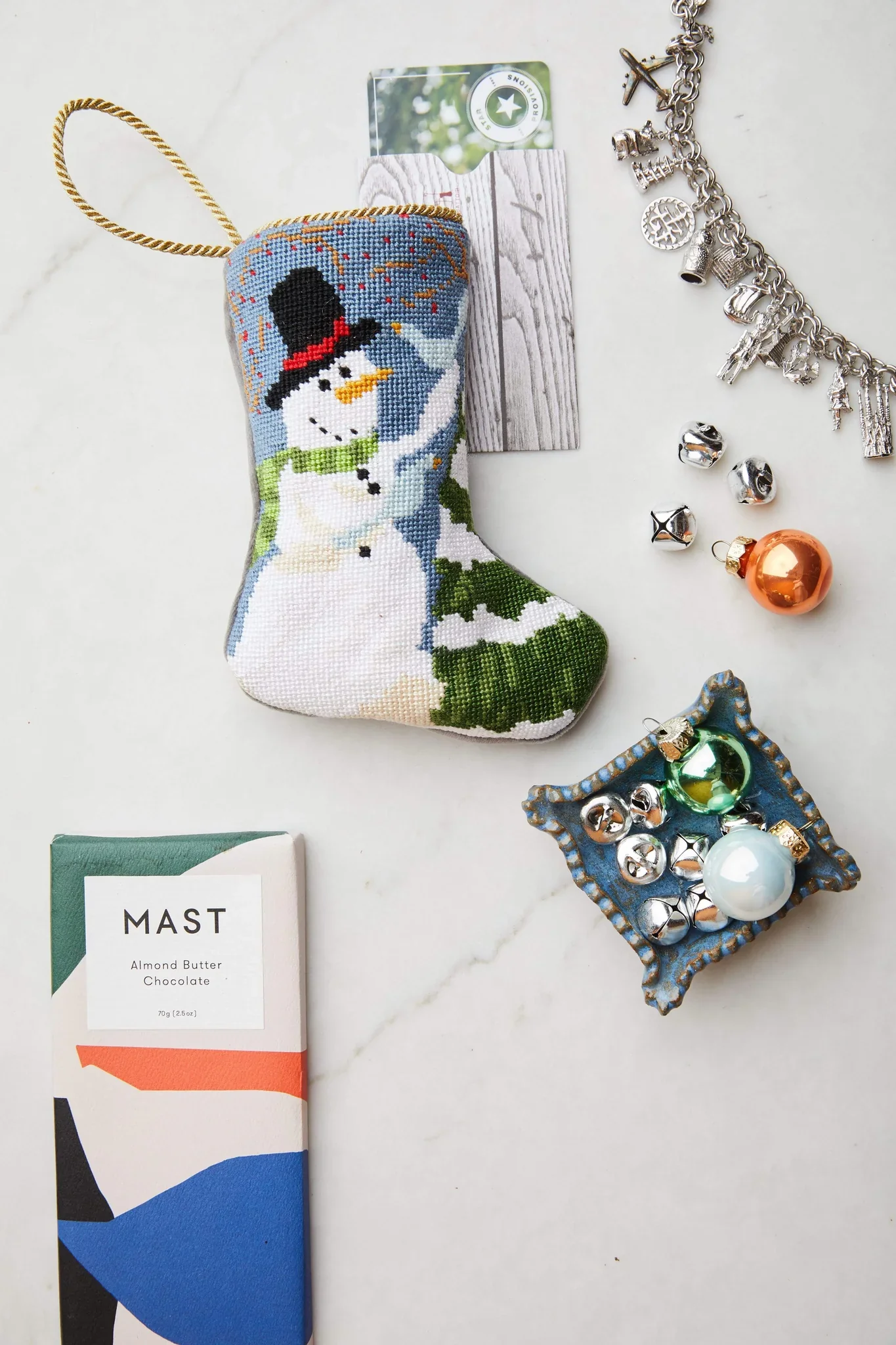 Frosty Needle Point Stocking - Image 2