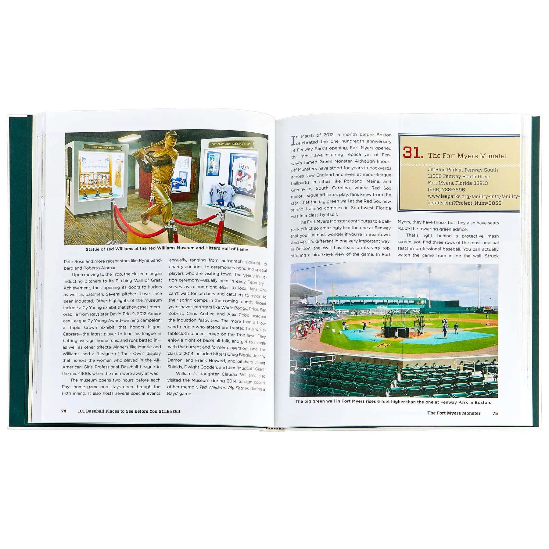 Baseball Places To See, White Leather - Image 2