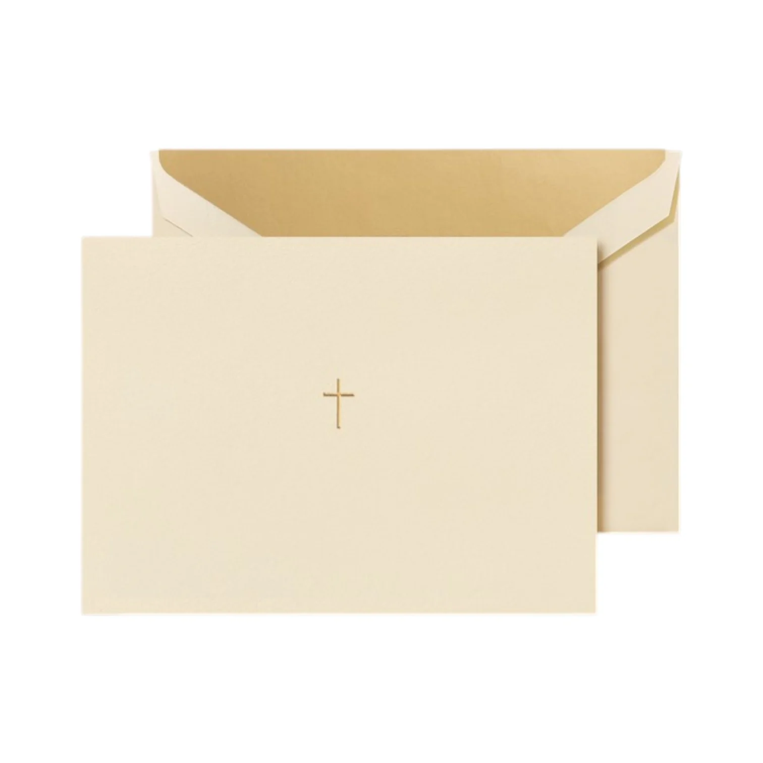 Gold Cross Note Card Set