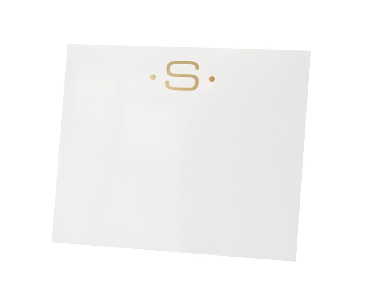 Gold Initial Large Notepad - Image 15