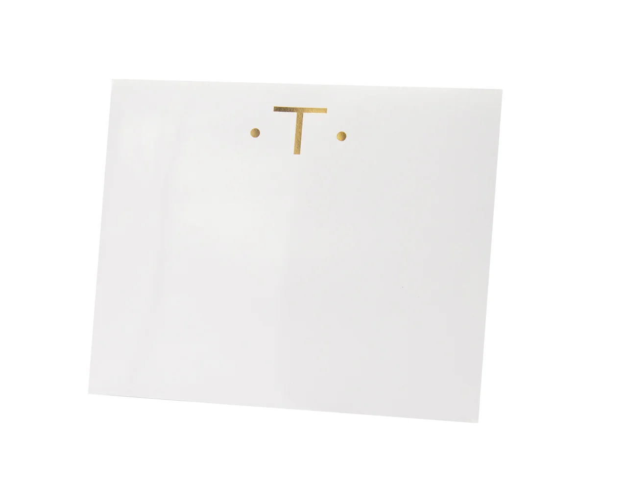 Gold Initial Large Notepad - Image 16