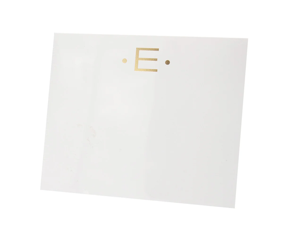 Gold Initial Large Notepad - Image 6